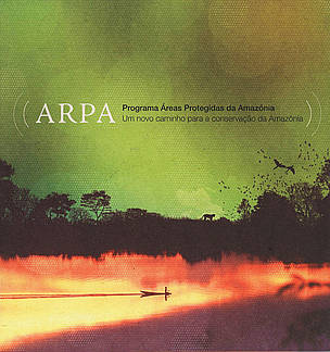 Capa da publicação sobre resultados da primeira fase do Programa Arpa - Áreas Protegidas da Amazônia