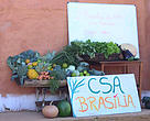 Foto do Encontro de Gestão da CSA Brasília na Associação dos Produtores Agroecológicos do Alto São Bartolomeu (Aprospera), no dia 06 de maio