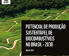 Capa do estudo "Potencial de Produção Sustentável de Biocombustíveis", divulgado pelo WWF-Brasil