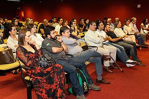Estudantes e profissionais participaram do ciclo de palestras no Casapark, em Brasília (DF)