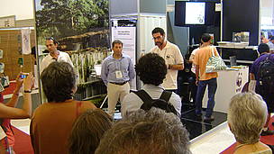 O lançamento ocorreu no stand que o WWF-Brasil montou no Congresso Brasileiro de Unidades de Conservação