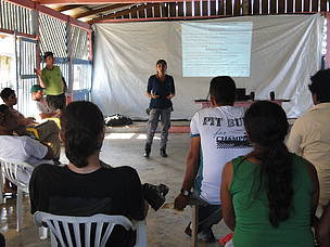 Oficina contou com 30 participantes entre pescadores, extrativistas, estudantes, donas de casa e 