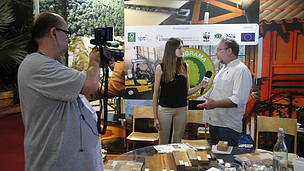 Em março, o Programa Madeira é Legal esteve presente na Feira Internacional da Construção Civil, ocorrida em São Paulo (SP) 