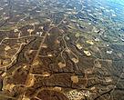 Área de exploração intensiva de gás de folhelho nos Estados Unidos