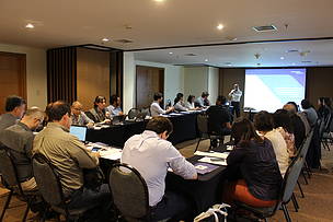Representantes dos governos amazônicos, de empresas, bancos e organizações não governamentais participaram do workshop