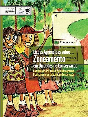 Capa do livro Lições Aprendidas sobre Zoneamento em Unidades de Conservação