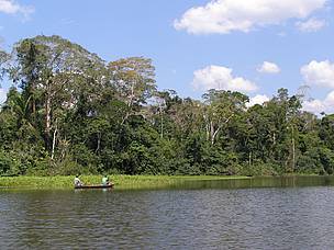 Lago Santo Antônio, município de Manoel Urbano (AC)