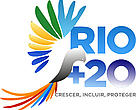 Logo oficial do Governo do Brasil para a Rio+20