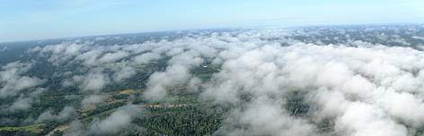 Vista aérea da Floresta Amazônica rel=