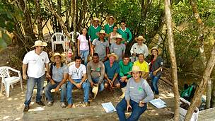Participantes visitaram fazendas e conheceram técnicas de redução do impacto ambiental da pecuária
